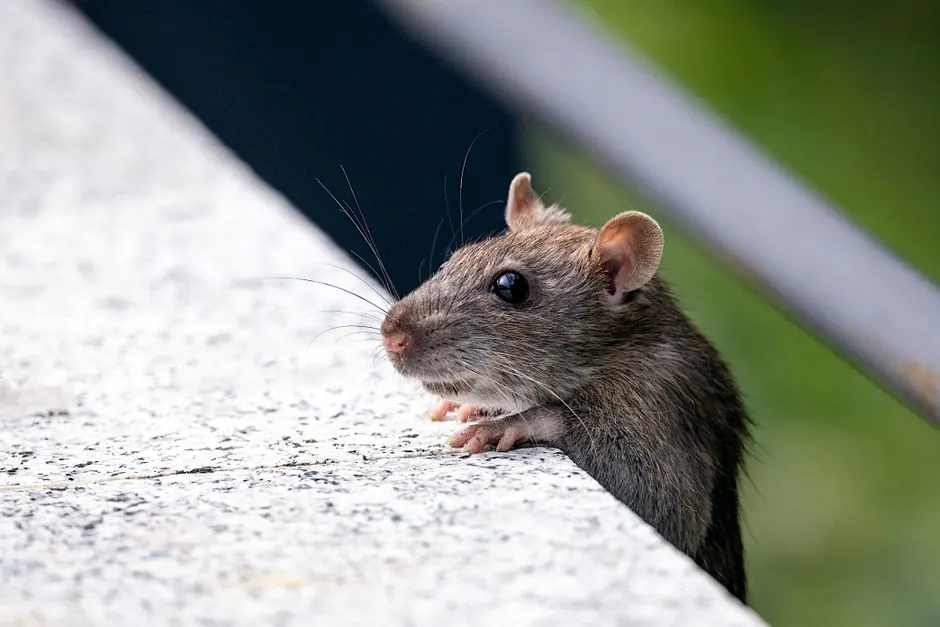 Professional rodent exclusion technician locating mouse nests.